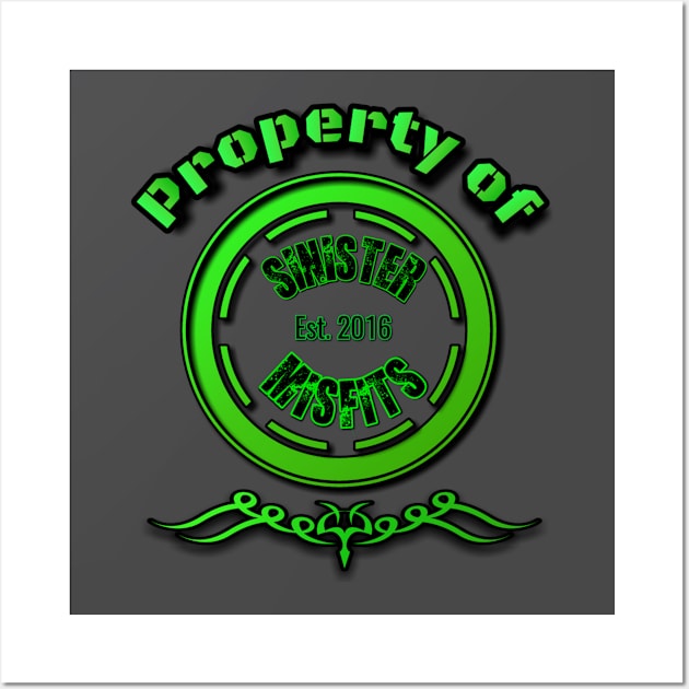 Property of SMG Wall Art by SinisterMisfits